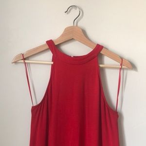 Express pretty red dress